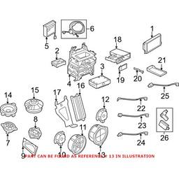 Audi Speaker - Rear 8R0035411